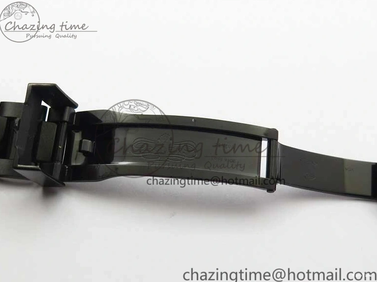 MiroTime 0901 EasyCare Yacht-Master 116622 DLC VRF Best Edition Black Dial on DLC Bracelet VR 2918